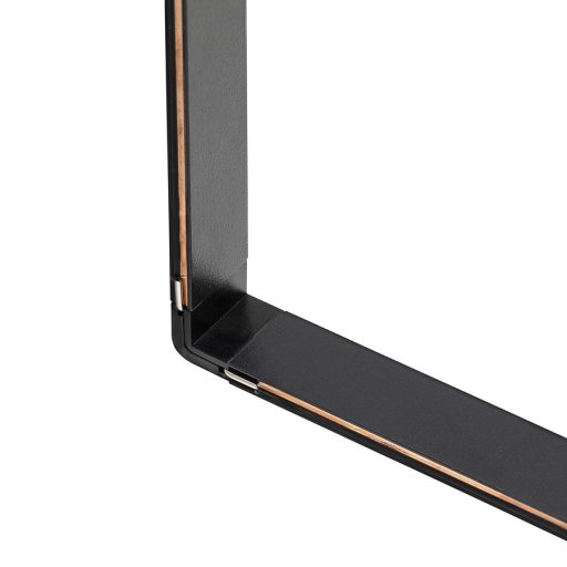 RENDL R14182 VEGA Ultra-thin sínes rendszerek, VEGA alkatrészek fekete