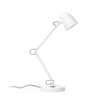 DANNY asztali lámpa fehér matt nikkel 230V LED E14 5W