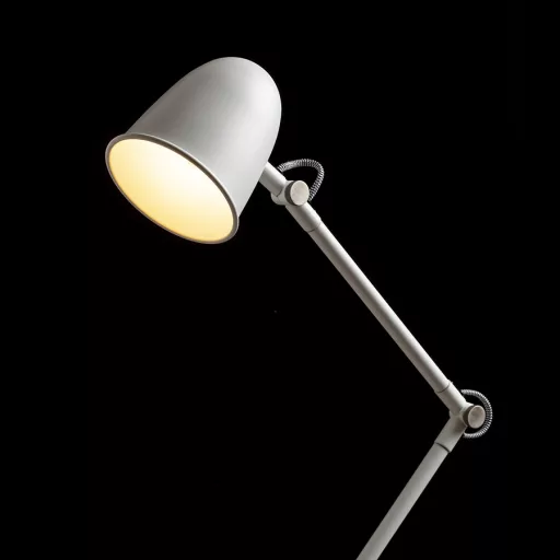 DANNY állólámpa fehér matt nikkel 230V LED E14 5W