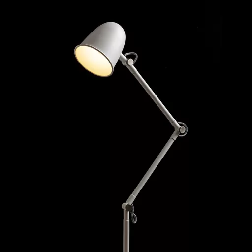 DANNY állólámpa fehér matt nikkel 230V LED E14 5W