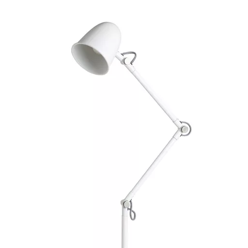 DANNY állólámpa fehér matt nikkel 230V LED E14 5W