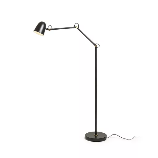 DANNY állólámpa fekete sárgaréz 230V LED E14 5W