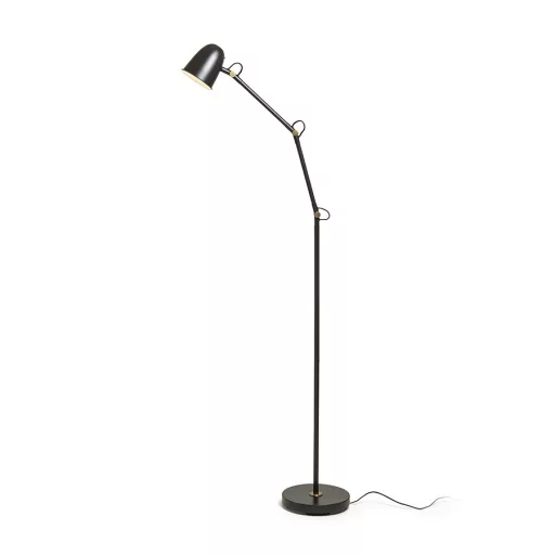 DANNY állólámpa fekete sárgaréz 230V LED E14 5W