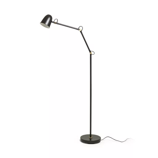DANNY állólámpa fekete sárgaréz 230V LED E14 5W