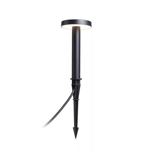 GEVALIA 20 leszúrható fekete matt akril 230V LED LED 5W IP65  3000K