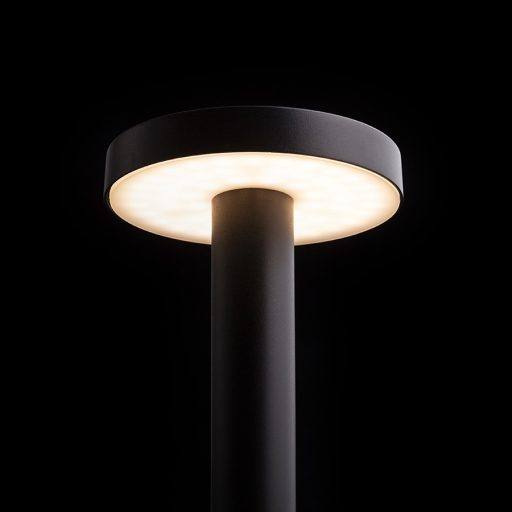 RENDL R14194 GEVALIA LED kültéri lámpa, leszúrható IP65 fekete matt akril
