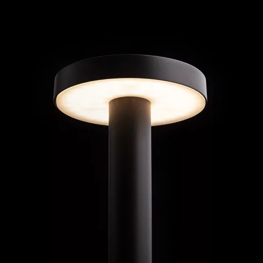 GEVALIA 20 leszúrható fekete matt akril 230V LED LED 5W IP65  3000K