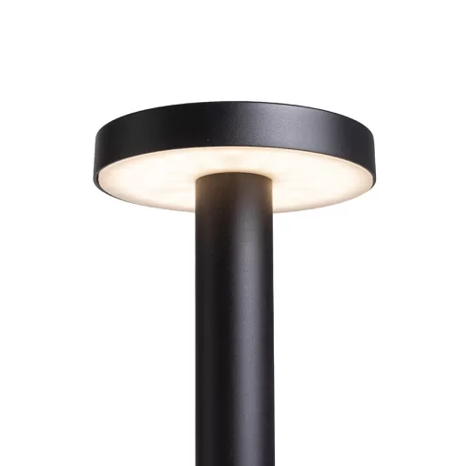 GEVALIA 20 leszúrható fekete matt akril 230V LED LED 5W IP65  3000K