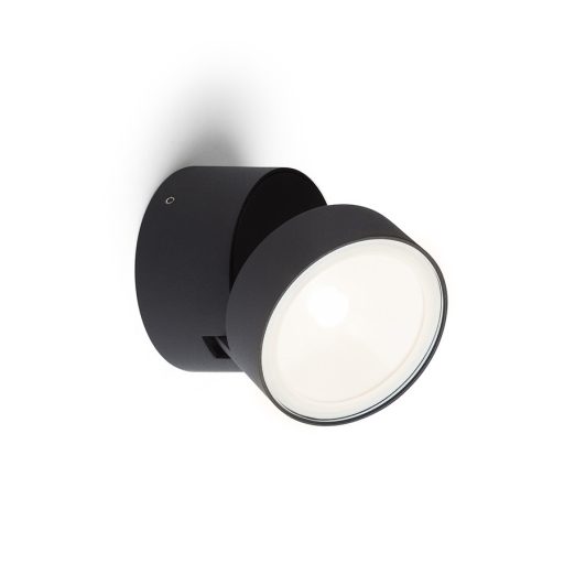 RENDL R14201 FLAVIO LED kültéri lámpa, fali irányított fényű IP54 fekete