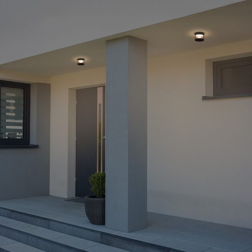 RENDL R14202 BRENDA LED kültéri lámpa, fali IP65 fekete