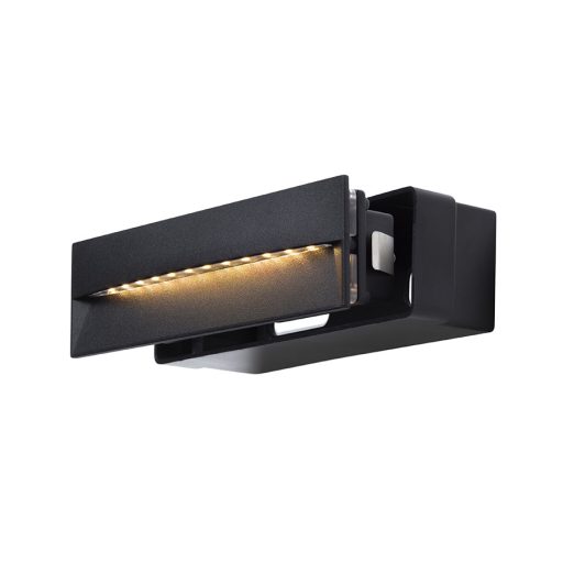 RENDL R14205 REP LED kültéri lámpa, falba süllyesztett IP65 fekete