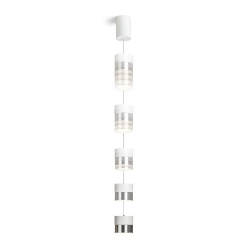 RENDL R14218 JUNIPER LED függőlámpatest, állítható fehér króm