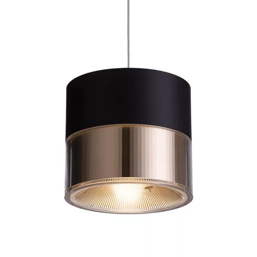 JUNIPER závěsná stahovatelná černá/zlatá 230V LED 15W 30° 3000K