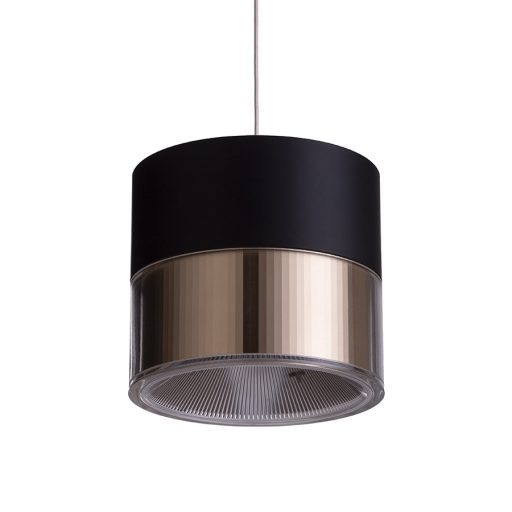 RENDL R14219 JUNIPER LED függőlámpatest, állítható fekete/aranysárga