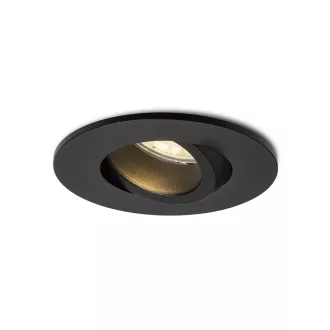 GALO R süllyesztett lámpa fekete 230V LED GU10 9W IP65