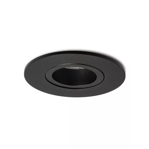 GALO R süllyesztett lámpa fekete 230V LED GU10 9W IP65