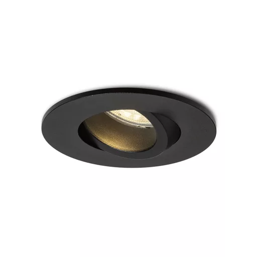 GALO R süllyesztett lámpa fekete 230V LED GU10 9W IP65
