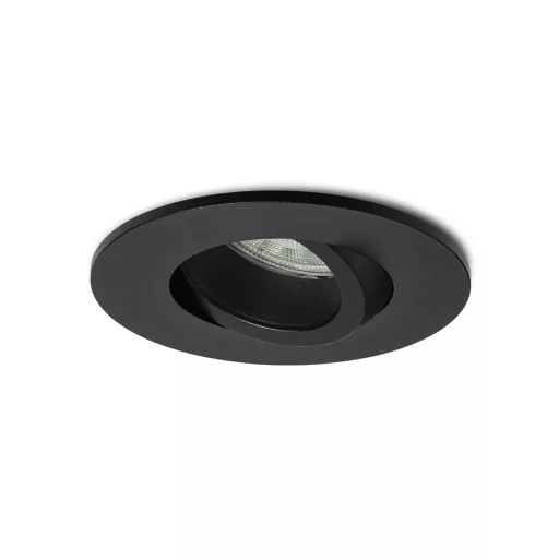 GALO R süllyesztett lámpa fekete 230V LED GU10 9W IP65