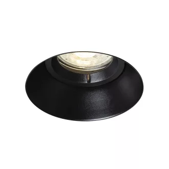   IPSO R IP65 süllyesztett lámpa fekete 230V LED GU10 9W IP65