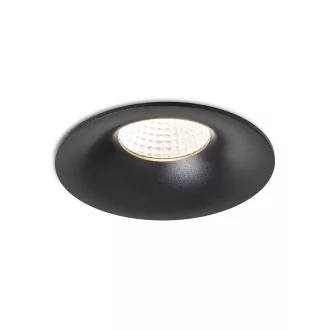   FLEUR IP54 DIMM süllyesztett lámpa fekete 230V LED 15W 60° IP54 3000K