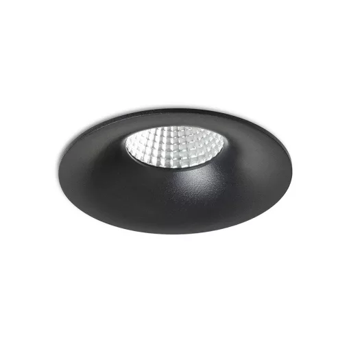 FLEUR IP54 DIMM süllyesztett lámpa fekete 230V LED 15W 60° IP54 3000K