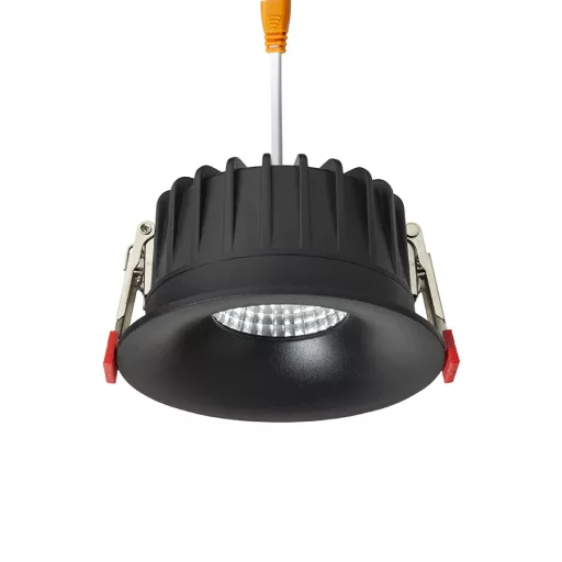 FLEUR IP54 DIMM süllyesztett lámpa fekete 230V LED 15W 60° IP54 3000K