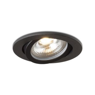   RENDL R14237 JADE LED mennyezeti lámpa, kör alakú billenthető fekete