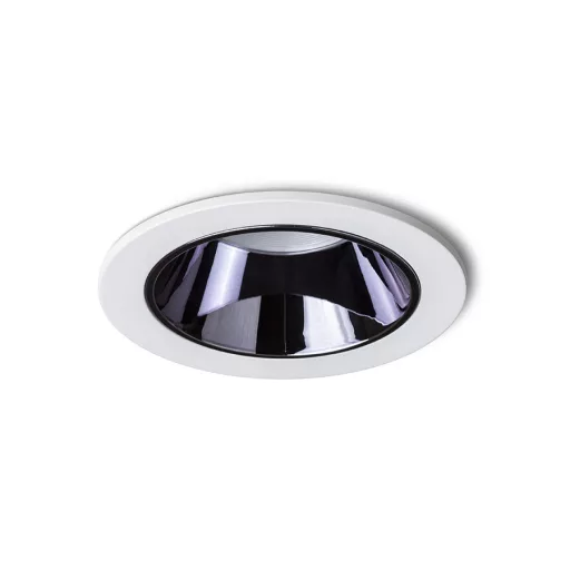 ANSEL süllyesztett lámpa fehér fekete króm 230V LED 12W 60°  3000K