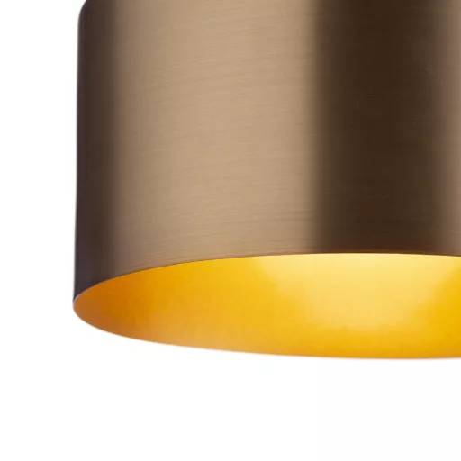 DIVINA závěsná mosaz/dekor černý mramor 230V LED E27 5W