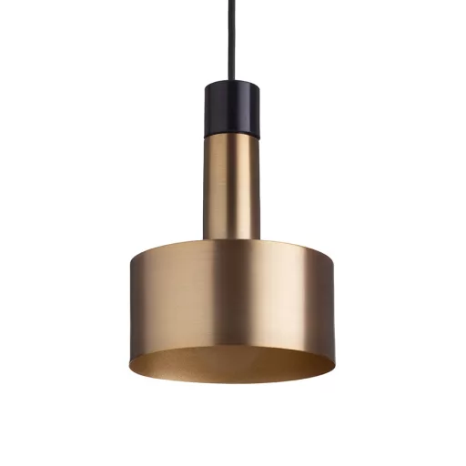 DIVINA závěsná mosaz/dekor černý mramor 230V LED E27 5W