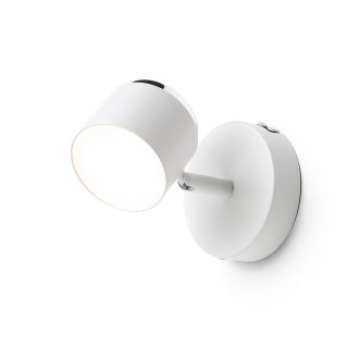   RENDL R14272 NOVA LED spot lámpa, dönthető fehér króm/opálakril