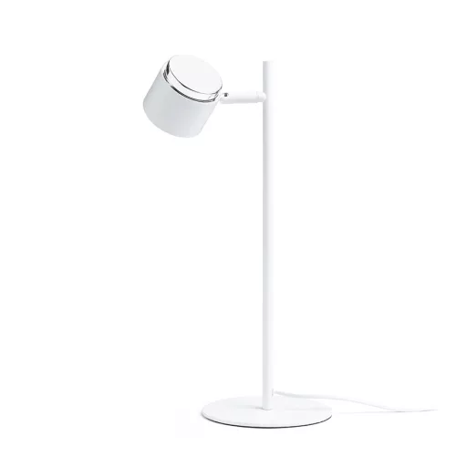NOVA stolní bílá chrom/mléčný akryl 230V LED 4.2W 3000K