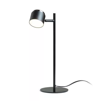   NOVA stolní černá chrom/mléčný akryl 230V LED 4.2W 3000K