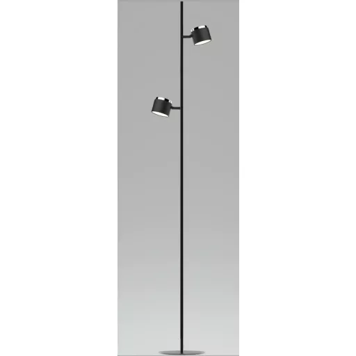 NOVA II állólámpa fehér króm/opálakril 230V LED 2x3.5W 3000K