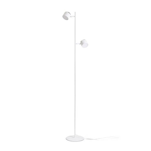 RENDL R14276 NOVA LED állólámpa, olvasáshoz fehér króm/opálakril