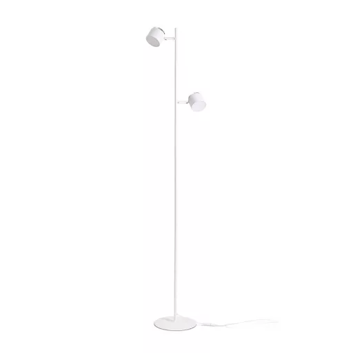 NOVA II állólámpa fehér króm/opálakril 230V LED 2x3.5W 3000K