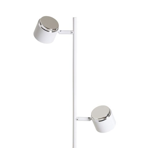 RENDL R14276 NOVA LED állólámpa, olvasáshoz fehér króm/opálakril