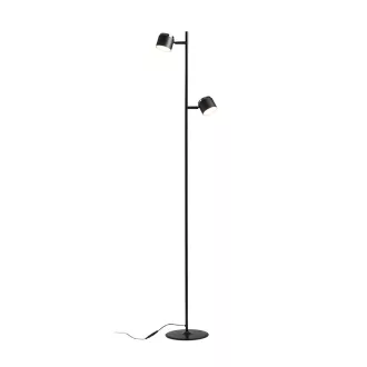   NOVA II állólámpa fekete króm/opálakril 230V LED 2x3.5W 3000K