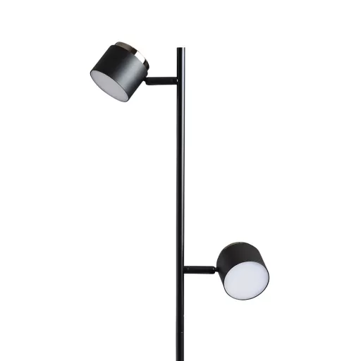 NOVA II állólámpa fekete króm/opálakril 230V LED 2x3.5W 3000K