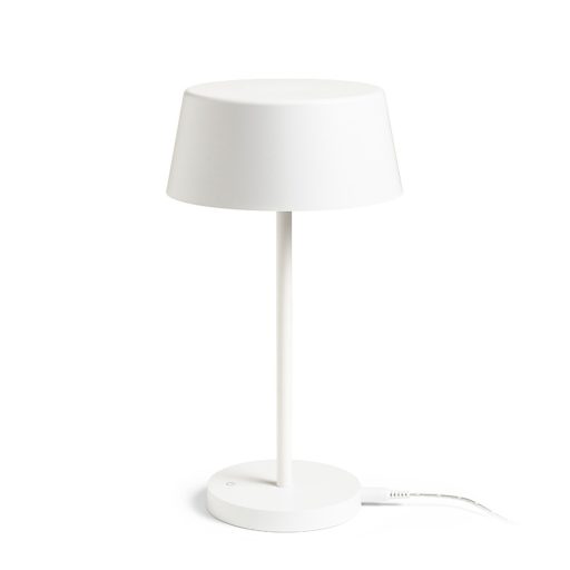 RENDL R14286 PRAHA LED asztali lámpa, dekoratív fehér