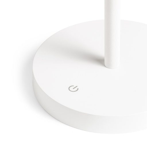 RENDL R14286 PRAHA LED asztali lámpa, dekoratív fehér