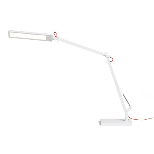RENDL R14292 NORMA LED asztali lámpa, dolgozólámpa fehér/piros