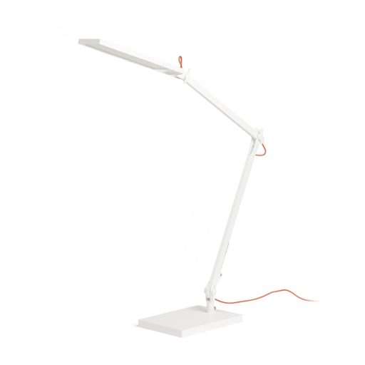 RENDL R14292 NORMA LED asztali lámpa, dolgozólámpa fehér/piros