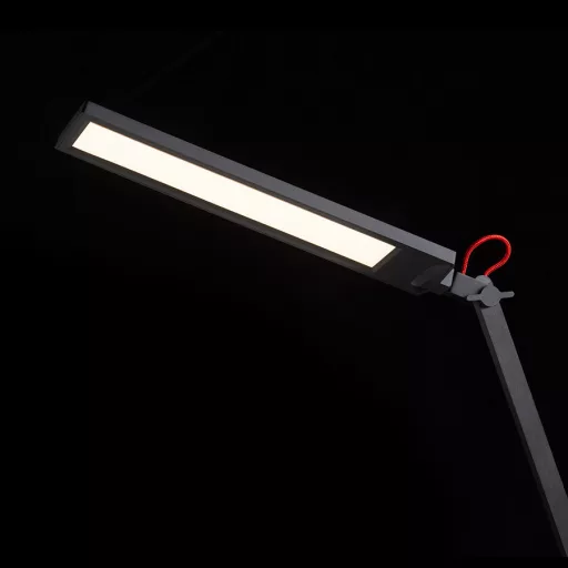 NORMA DIMM asztali lámpa fekete/piros 230V LED 10W 100° 3000K 4000K 6500K
