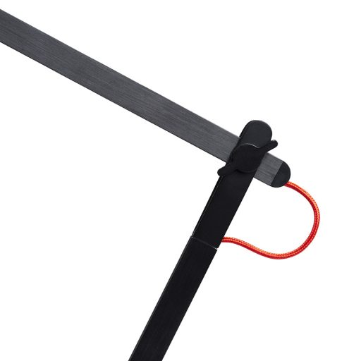 RENDL R14293 NORMA LED asztali lámpa, dolgozólámpa fekete/piros
