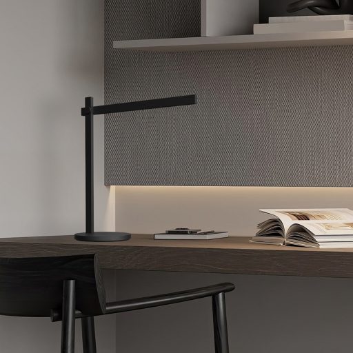 RENDL R14295 ROD LED asztali lámpa, dolgozólámpa fekete