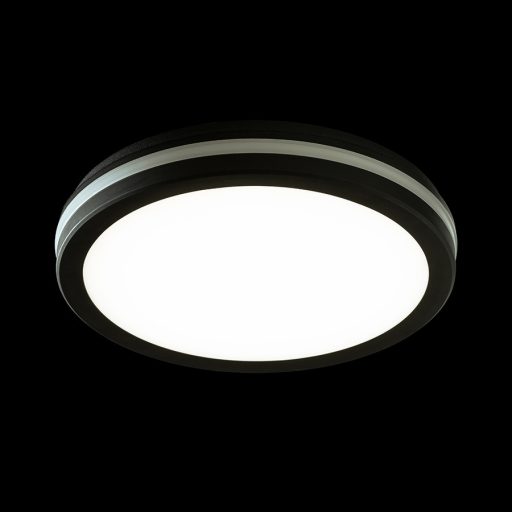 RENDL R14298 SONO LED kültéri lámpa, mennyezeti IP65 fekete műanyag