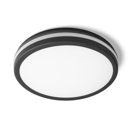 RENDL R14300 SONO LED kültéri lámpa, mennyezeti IP65 fekete műanyag