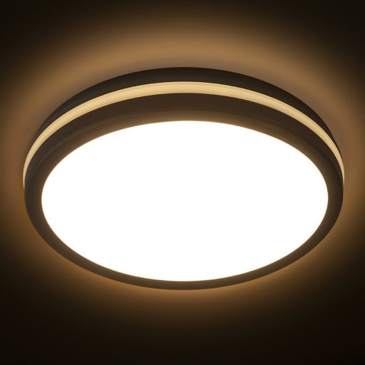 RENDL R14300 SONO LED kültéri lámpa, mennyezeti IP65 fekete műanyag