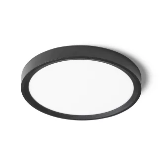   LANA 23 přisazená černá plast 230V LED 18W 3000K 4000K 6000K